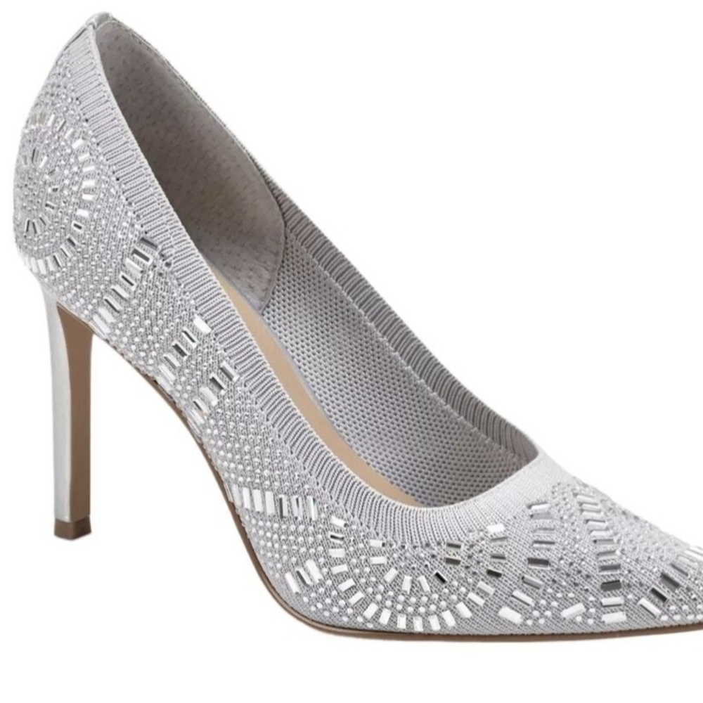Thalia Sodi Kaia Silver Blung Elegant  Women's Pump